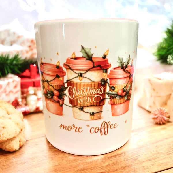 Christmas Mug & Luxury Homebaked Cranberry Apricot & Chocolate Chip Cookie Gift Set