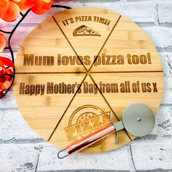 Mums pizza board