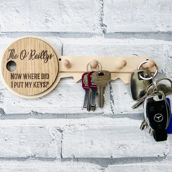 Personalised key holder