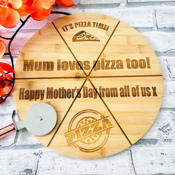 Mums pizza board